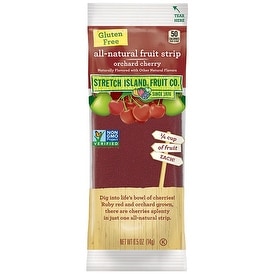Stretch Island Fruit Leather Strip - Orchard Cherry - .5 oz - Case of 30
