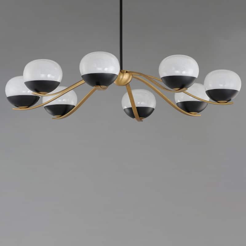 Maxim 24648MR Lucerne 8 Light 43" Wide Chandelier
