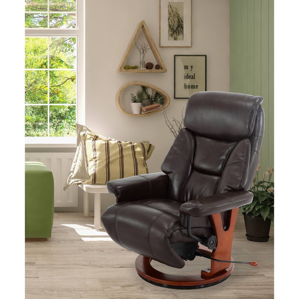 Faux Leather Recliner