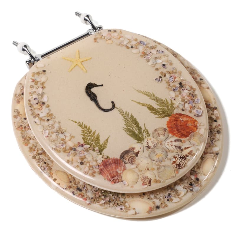 Jones Stephens Round Closed-Front Toilet Seat