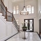 preview thumbnail 30 of 56, Dimmable Large Drum Glass Chandelier for Dining Room High Ceiling Living Room