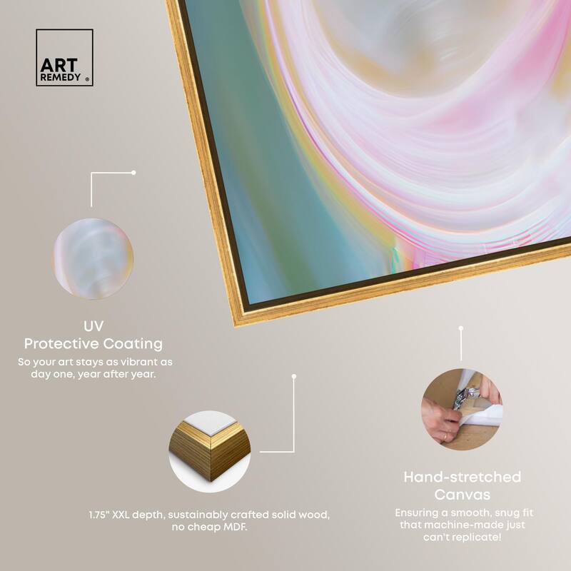 Swirling Light III Canvas by Art Remedy