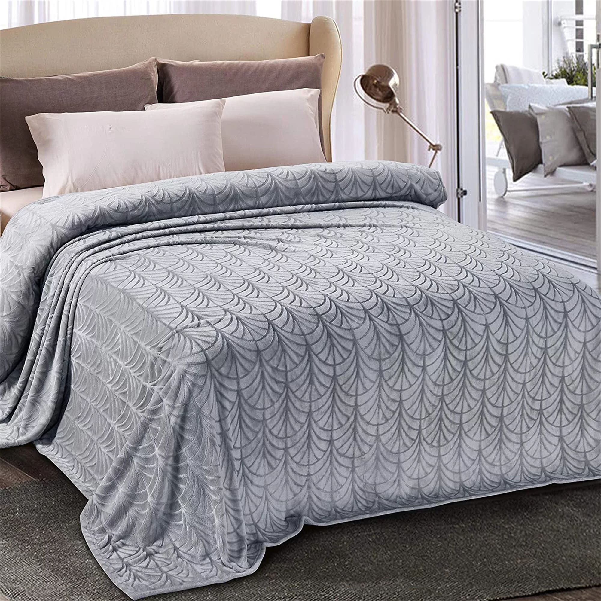 Flannel bed blanket clearance