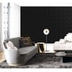 preview thumbnail 15 of 14, Seabrook Designs Jazz Faux Skin Non-Woven Unpasted Wallpaper