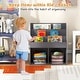 preview thumbnail 6 of 8, Gymax Honeyjoy Kids Wooden Bookshelf Bookcase Children Toy Storage