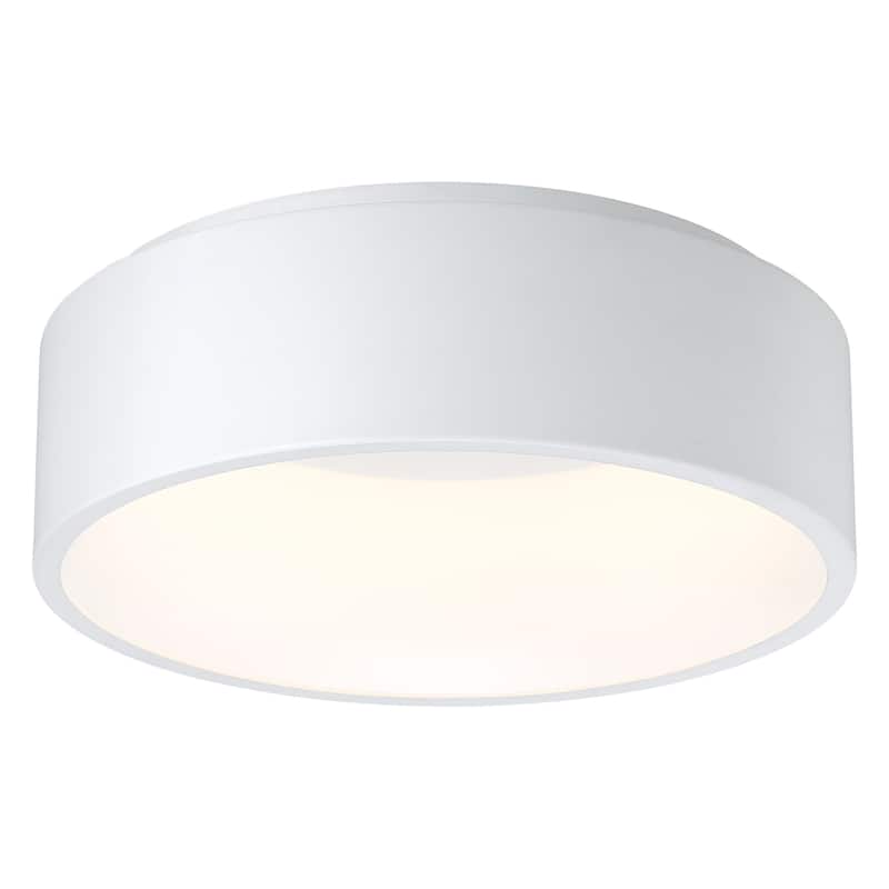 Radiant 1-light White LED Flush Mount