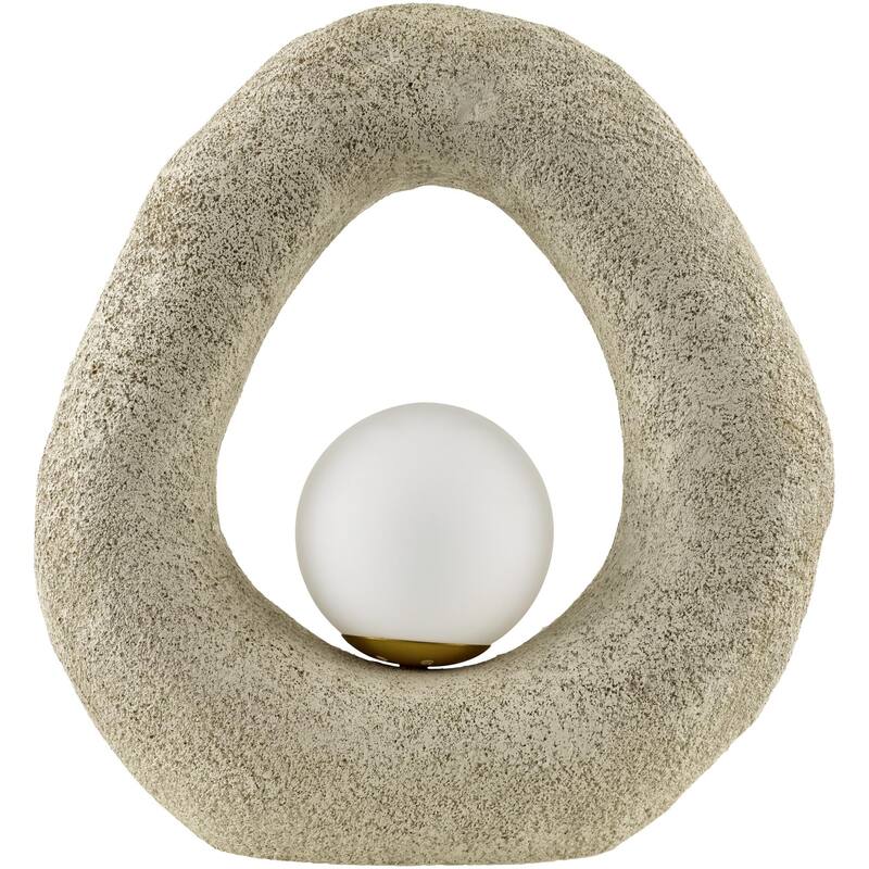 Livabliss Oshira Modern Accent Table Lamp - 16"H x 15"W x 5"D