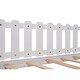 preview thumbnail 21 of 20, Twin Size Wooden House Bed with Trundle and Fence-Shaped Guardrail