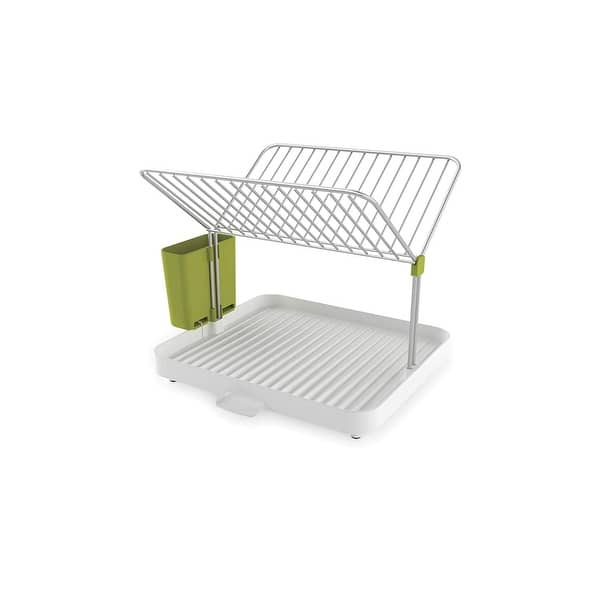 Joseph Joseph 2-Tier Dish Drainer and Y-Rack in Green, White & Green - Bed  Bath & Beyond - 17817260