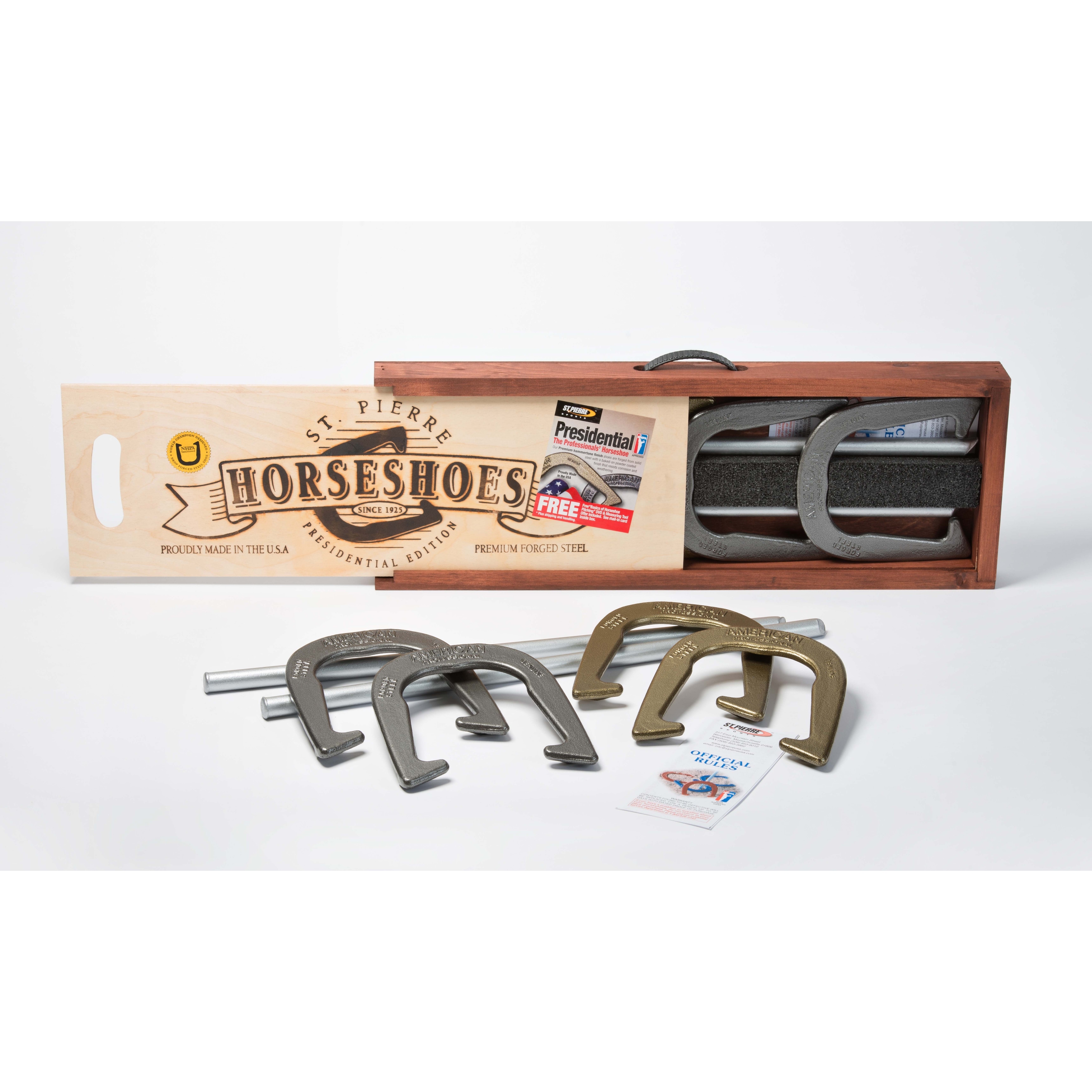 American Presidential Horseshoe Set