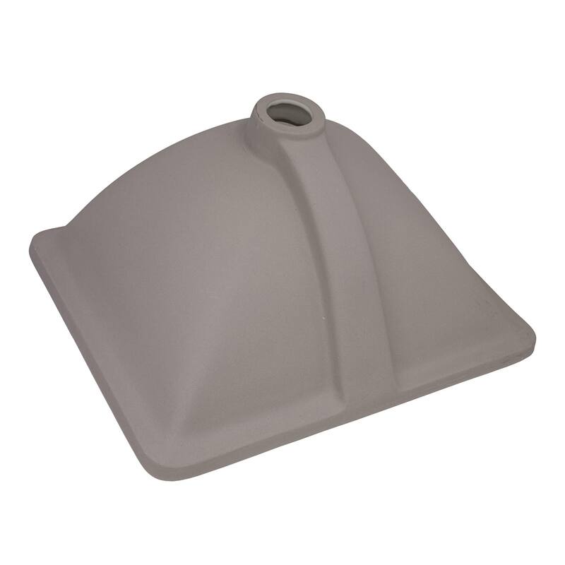 Ruvati 16 x 11-3/4 inch Undermount Bathroom Vanity Sink Black Rectangular Porcelain Ceramic - RVB0718BK