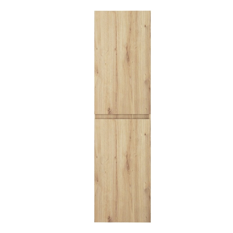 60" Tall MDF 2-door Accent Cabinet with Interior Shelves - 15.75'' x 59''