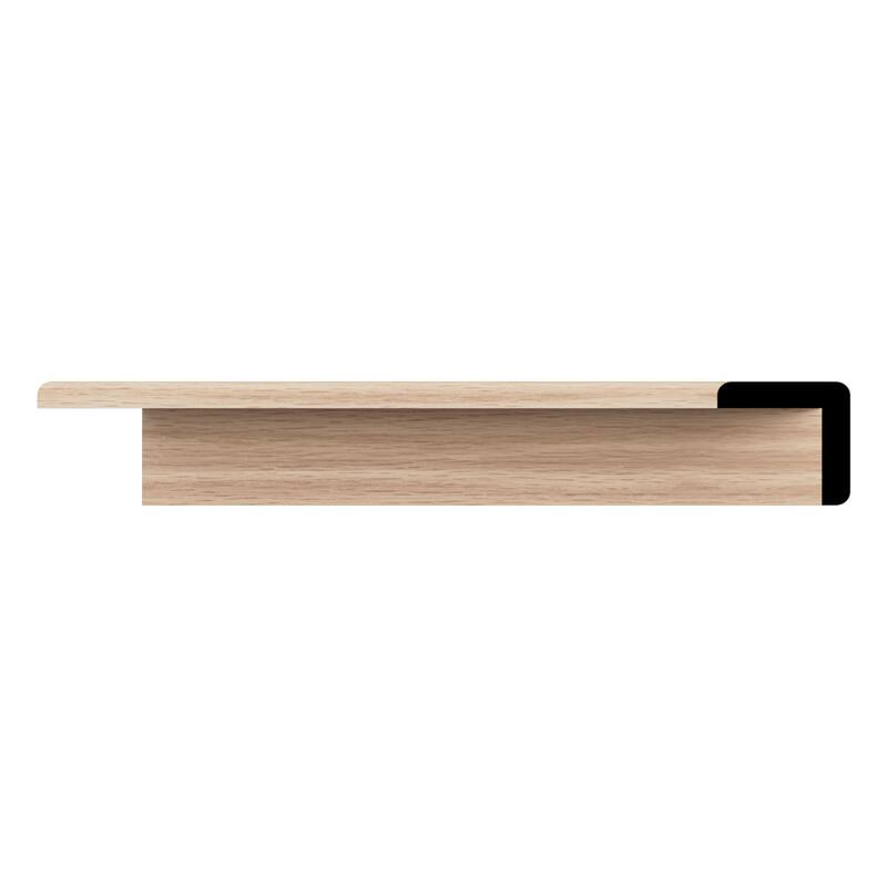 WM205 1-1/8-in D x 1-1/8-in W x 96-in L Americraft Solid Hardwood Stain Grade Corner Guard Moulding - Red Oak