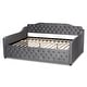 preview thumbnail 5 of 17, Silver Orchid Raag Transitional Contemporary Daybed