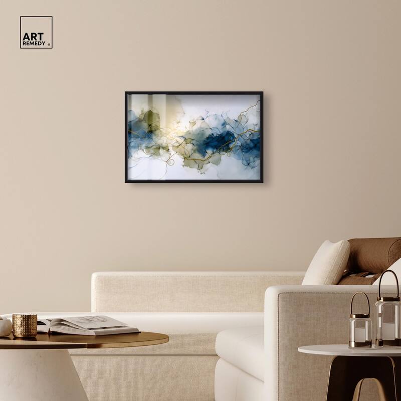 Fluid Geode Shadowbox by Art Remedy