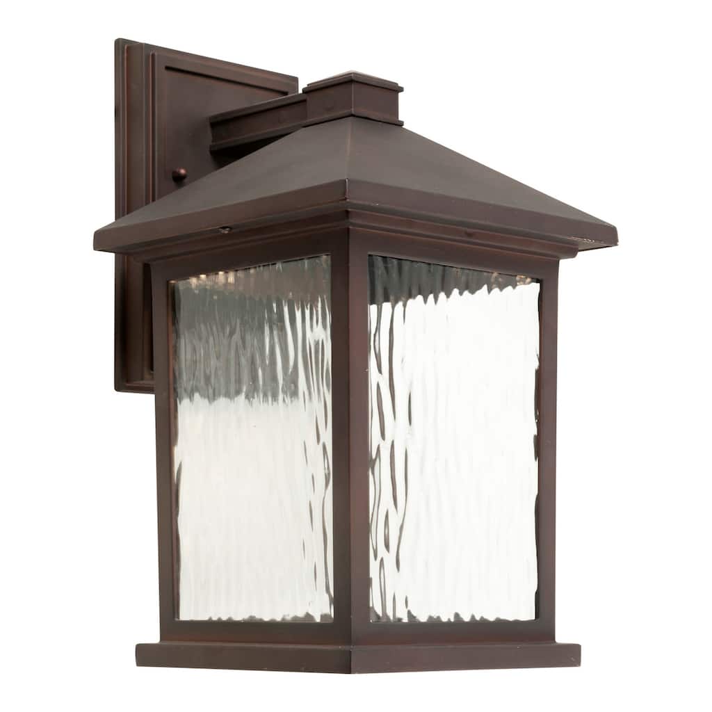 Forte Lighting Single Light 14" Tall LED Outdoor Wall Sconce with