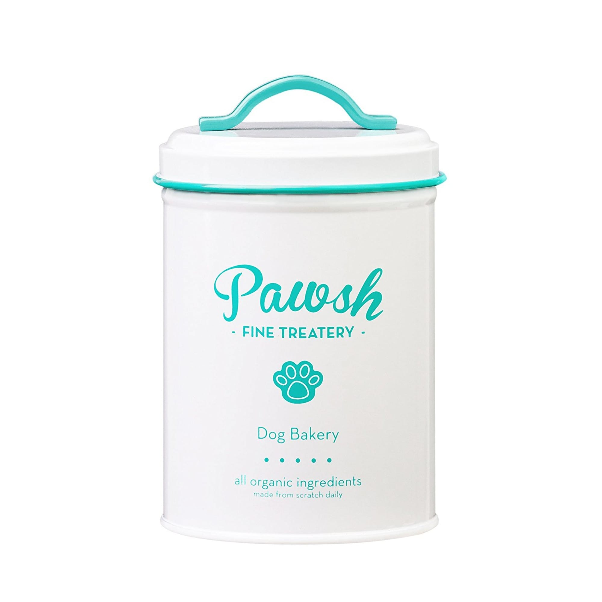Amici Pet Pawsh Mint Fine Treatery Storage Canister - 44 oz