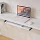 preview thumbnail 14 of 24, Twin Size Metal Loft Bed with Desk and Storage Shelves