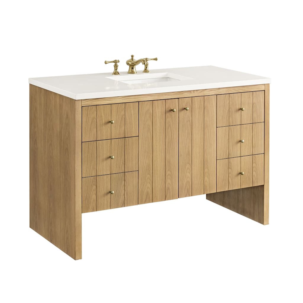 James Martin Vanities 435-V48-3WZ Hudson 48" Free Standing Single