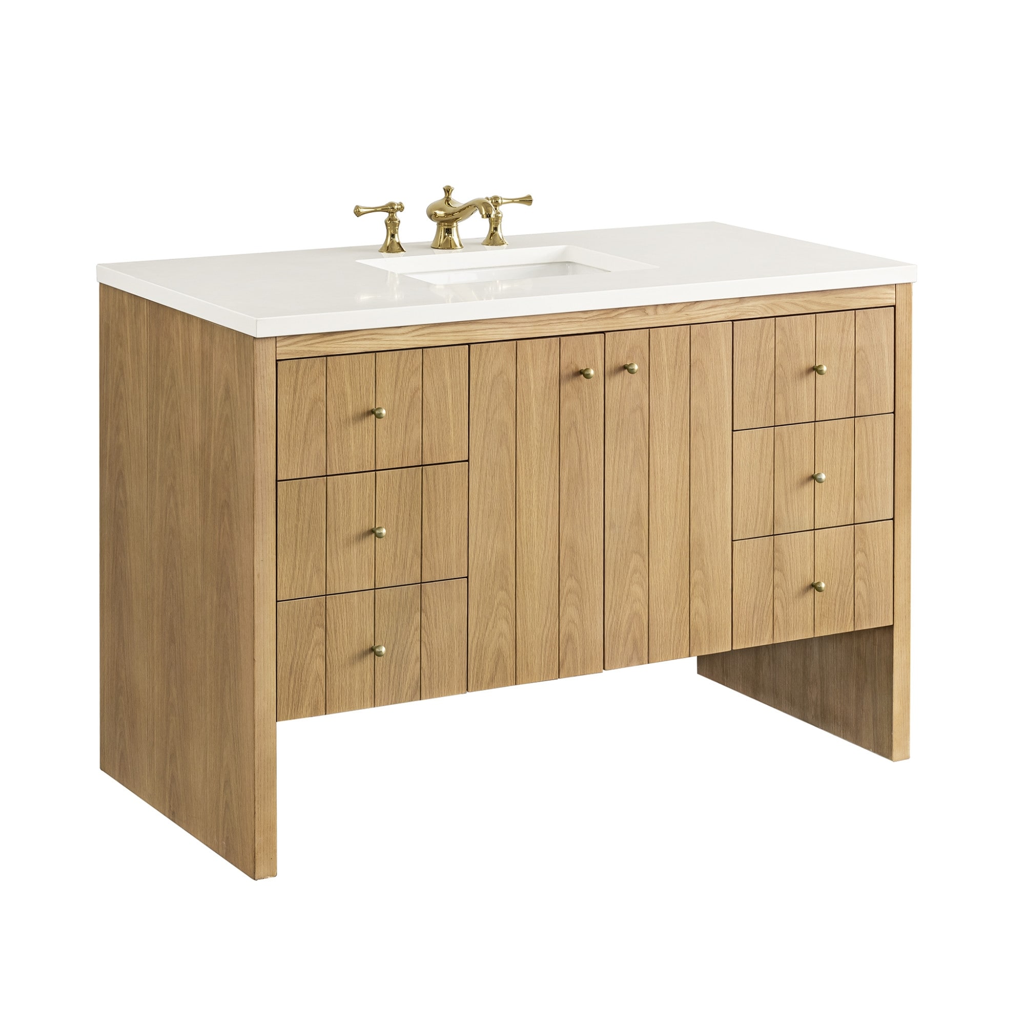 James Martin Vanities 435-V48-3WZ Hudson 48" Free Standing Single