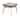 Elk Home 164-002 Larocca Accent Table in Soft Gold and Grey Birch Veneer