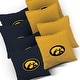 preview thumbnail 3 of 7, Iowa Hawkeyes Stained Striped Outdoor Cornhole Board Set