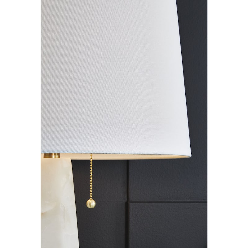 Signature Design by Ashley Laurellen White Table Lamp - 16.88" W x 16.88" D x 32.5" H