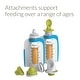 preview thumbnail 4 of 3, Foodii Snack Spout - 2 pack