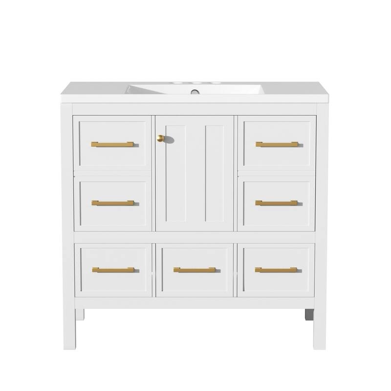 Bathroom Vanity Sets - White