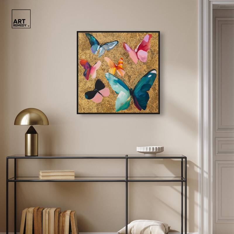 Spectrum of Wings Canvas by Art Remedy