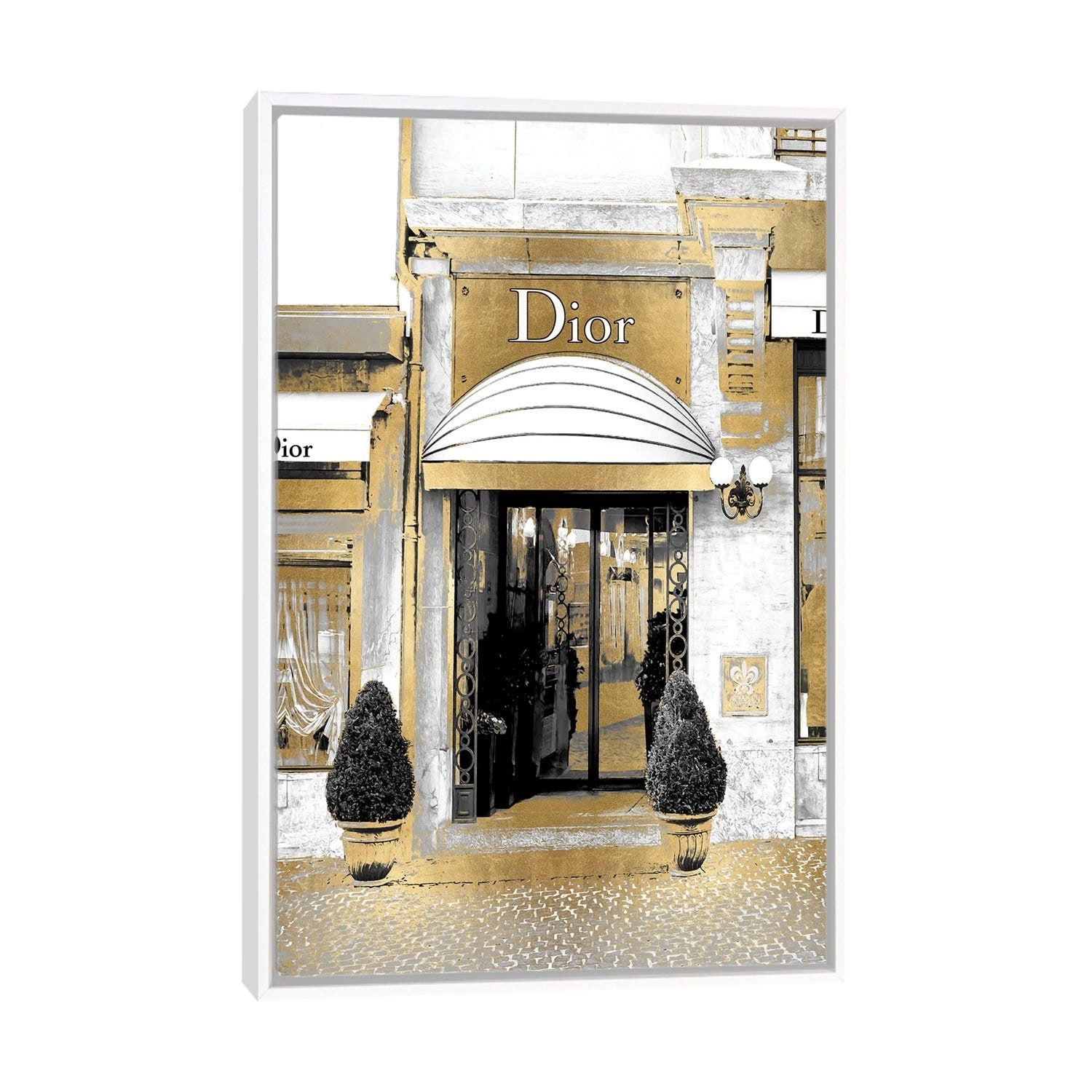 iCanvas Designer Entrance II by Madeline Blake Framed Canvas Print - Bed  Bath & Beyond - 36674888