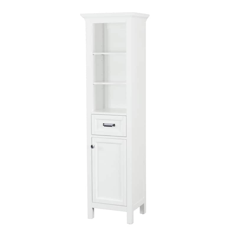 Miseno Tatianna 19" x 70" Poplar Wood Free Standing Bathroom Linen