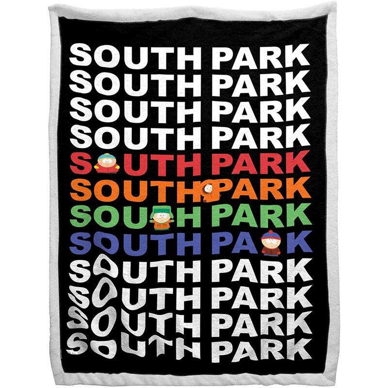 South Park 60X90 Sherpa Back Blanket Bed Bath & Beyond 33606047