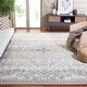 preview thumbnail 4 of 11, SAFAVIEH Layla Sinefta Shabby Chic Farmhouse Rug 9' x 12' - Ivory Grey/Charcoal - Rectangle