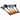 Kitchen Nylon Tools Set with Wood Inspired Handles, Set of 5 - N/A