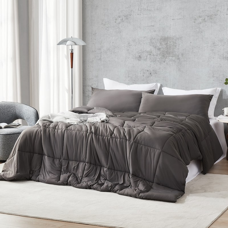 No Sweat - Coma Inducer® Oversized Comforter Set - Tire Tread - Queen