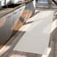 Variegated Waterproof Outdoor Rug for Patio - 2'8" x 8'2" - cream