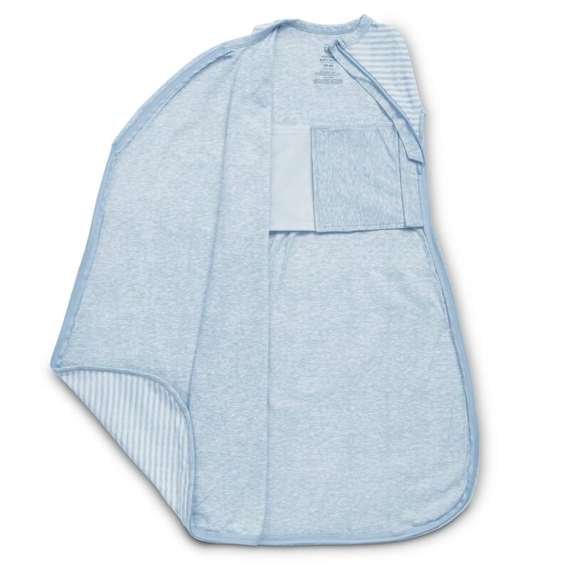 TrueSleep Sleep Sack | 100% Organic Cotton | GOTS and Oeko-Tex 100 Certified | 2-Way Zipper |Large: 6-12 Months - N/A