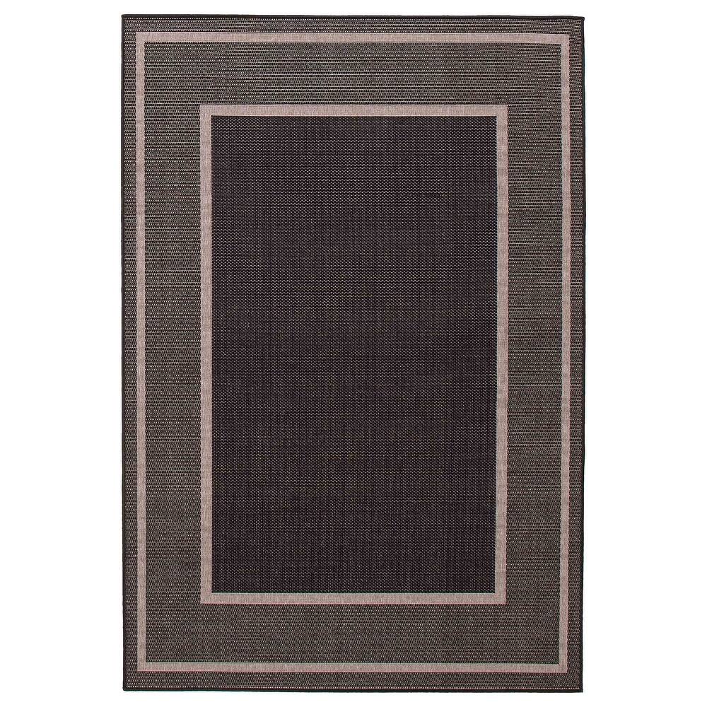 ECARPETGALLERY Machine Woven Jute Natura Polypropylene Rug