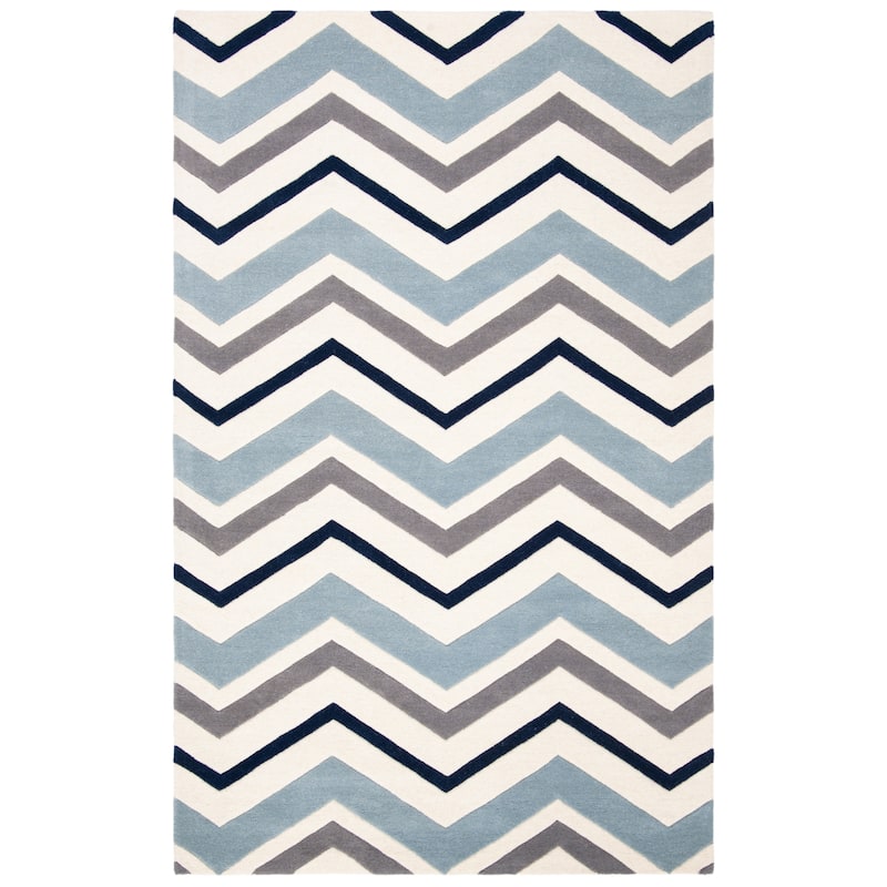 SAFAVIEH Handmade Chatham Andrada Modern Wool Rug