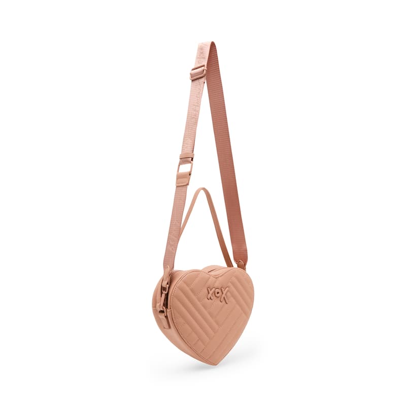 Betsey Johnson Heart-Shaped Crossbody Bag