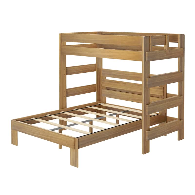 Max and Lily Farmhouse Twin over Queen L Shaped Bunk Bed