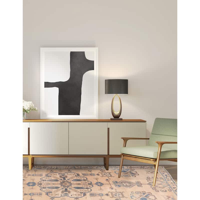 ECARPETGALLERY Hand-knotted Antalya Vintage Beige Wool Rug - 5'4 x 9'5