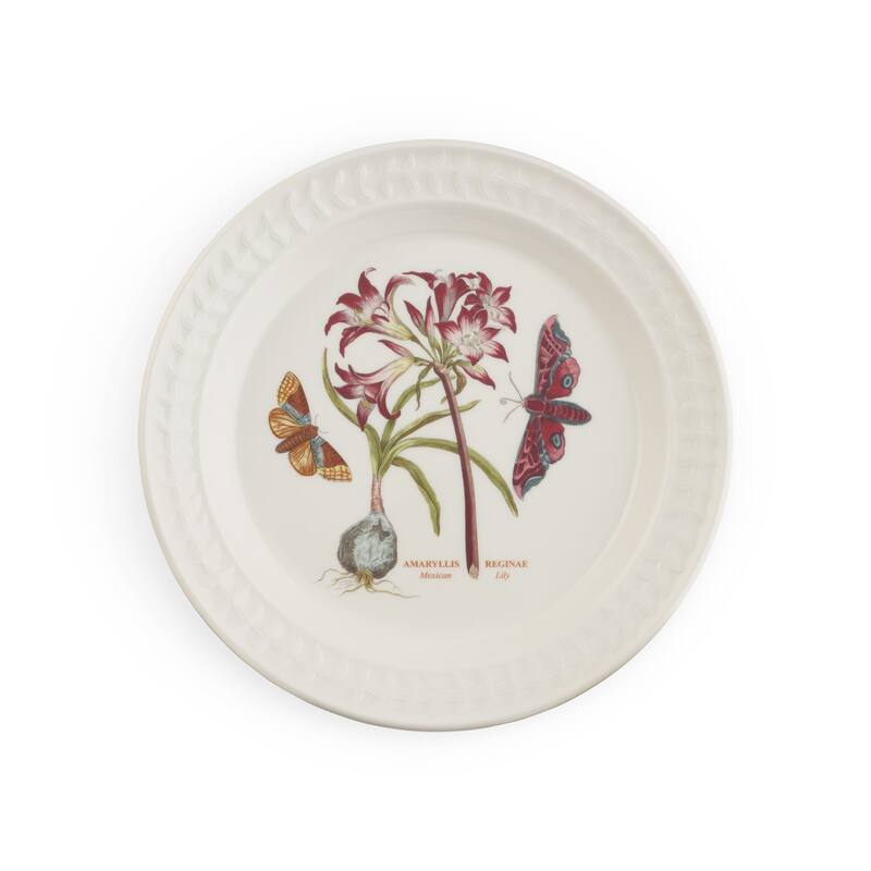 Portmeirion Botanic Garden Harmony Papilio Dinner Plate - Papilio Opal (Mexican Lily)
