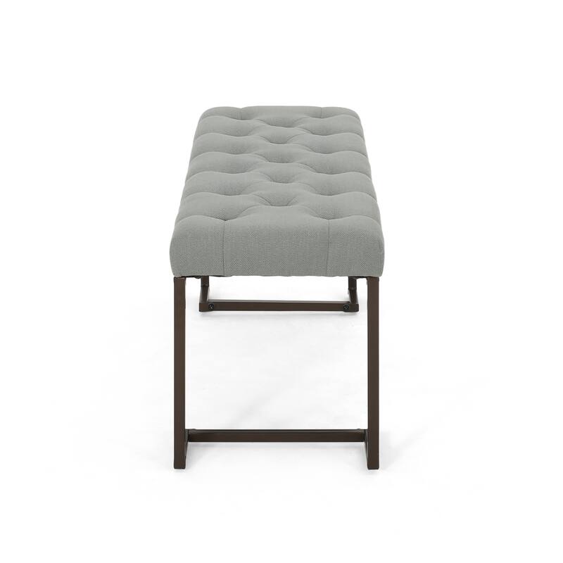Galileo Modern Fabric Bench by Christopher Knight Home