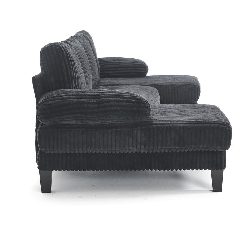 4-Seat U-Shaped Sectional Sofa with Double Chaise