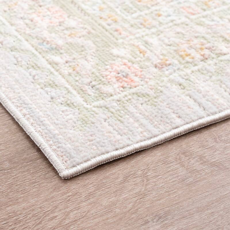 Crosswood Camilla Traditional Floral Indoor Polyester Area Rug