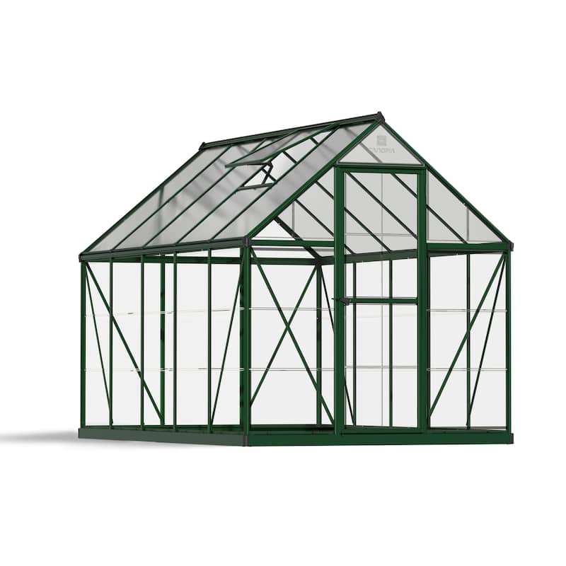 Hybrid 6 ft. Green/Clear DIY Greenhouse Kit