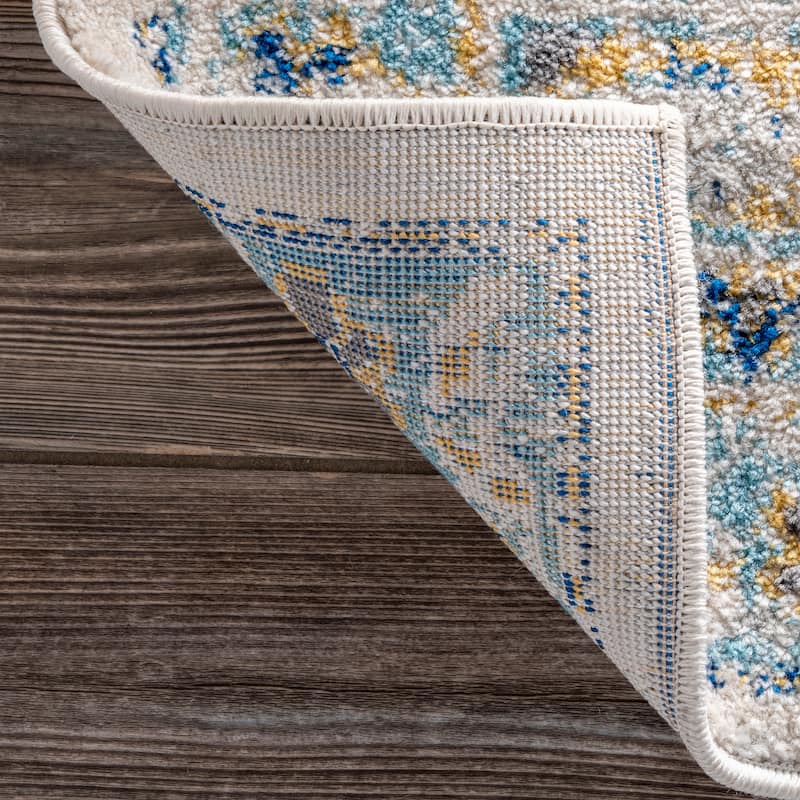 Nuloom Vintage Persian Medallion Faded Area Rug