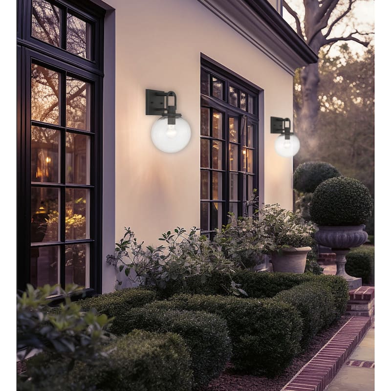 The Great Outdoors 73360 Wenston 13" Tall Outdoor Wall Sconce with